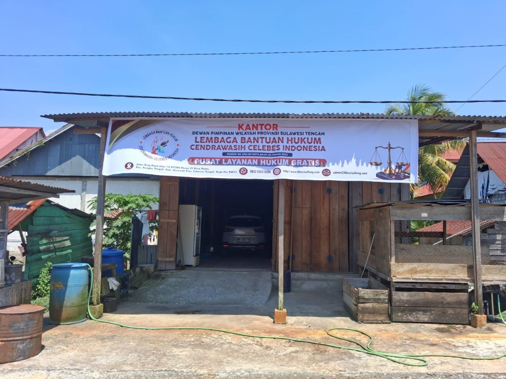 Konsultasi hukum gratis LBH CCI Sulteng di Morowali