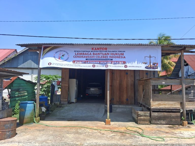 Konsultasi hukum gratis LBH CCI Sulteng di Morowali