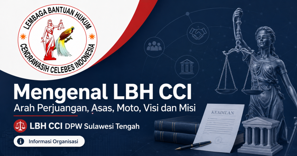 Mengenal LBH CCI: arah perjuangan, asas, moto, visi dan misi