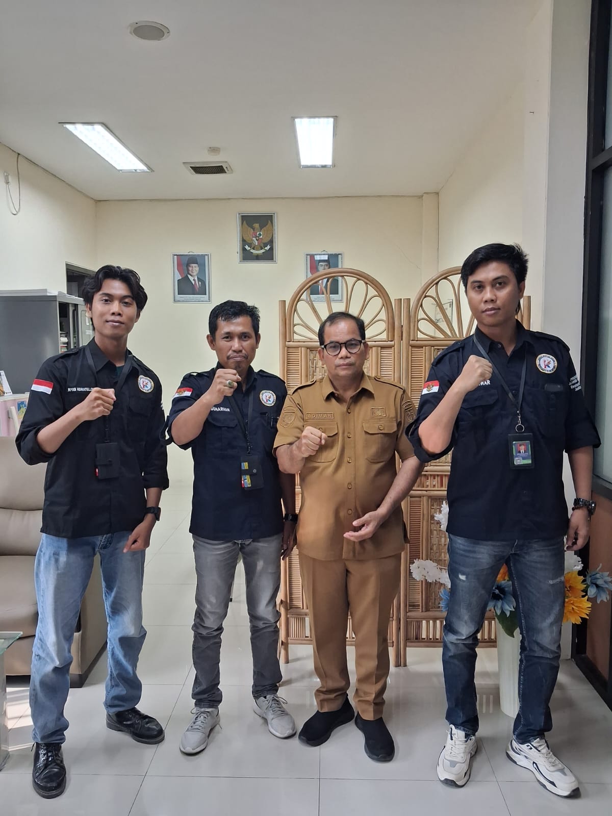 Perkuat Akses Hukum hingga Desa, LBH CCI Sulteng Temui Kabag Protokol dan Kepala Biro Hukum Sulteng