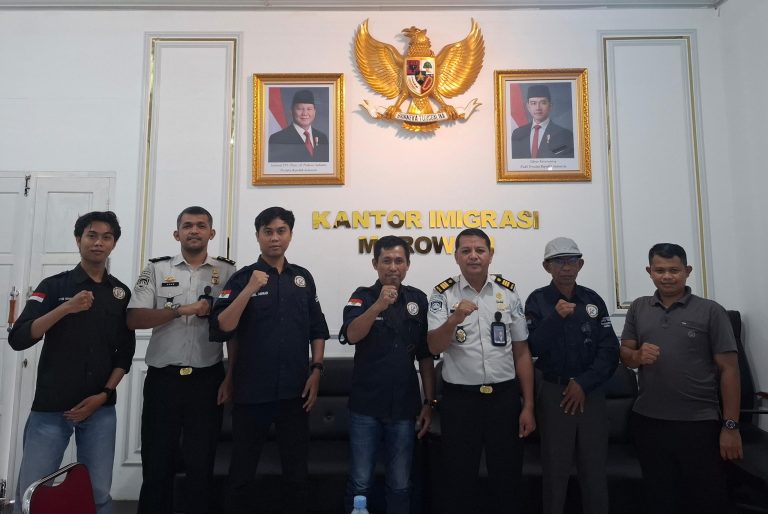 LBH CCI Sulteng bersama jajaran Imigrasi Morowali