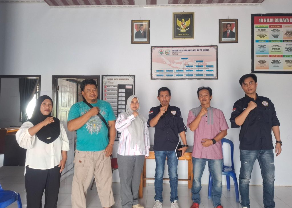 Dokumentasi safari hukum LBH CCI Sulawesi Tengah di Desa Umpanga