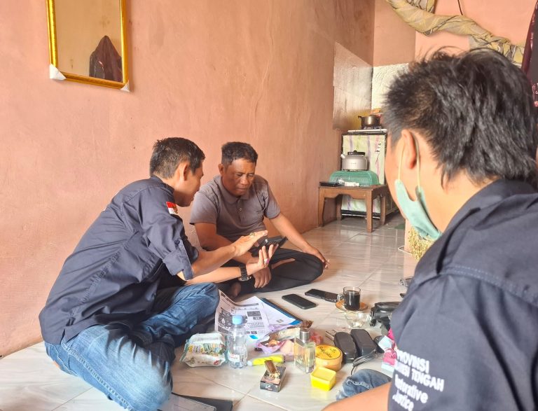 Dokumentasi kunjungan LBH CCI Sulteng di Desa Tondo, Morowali