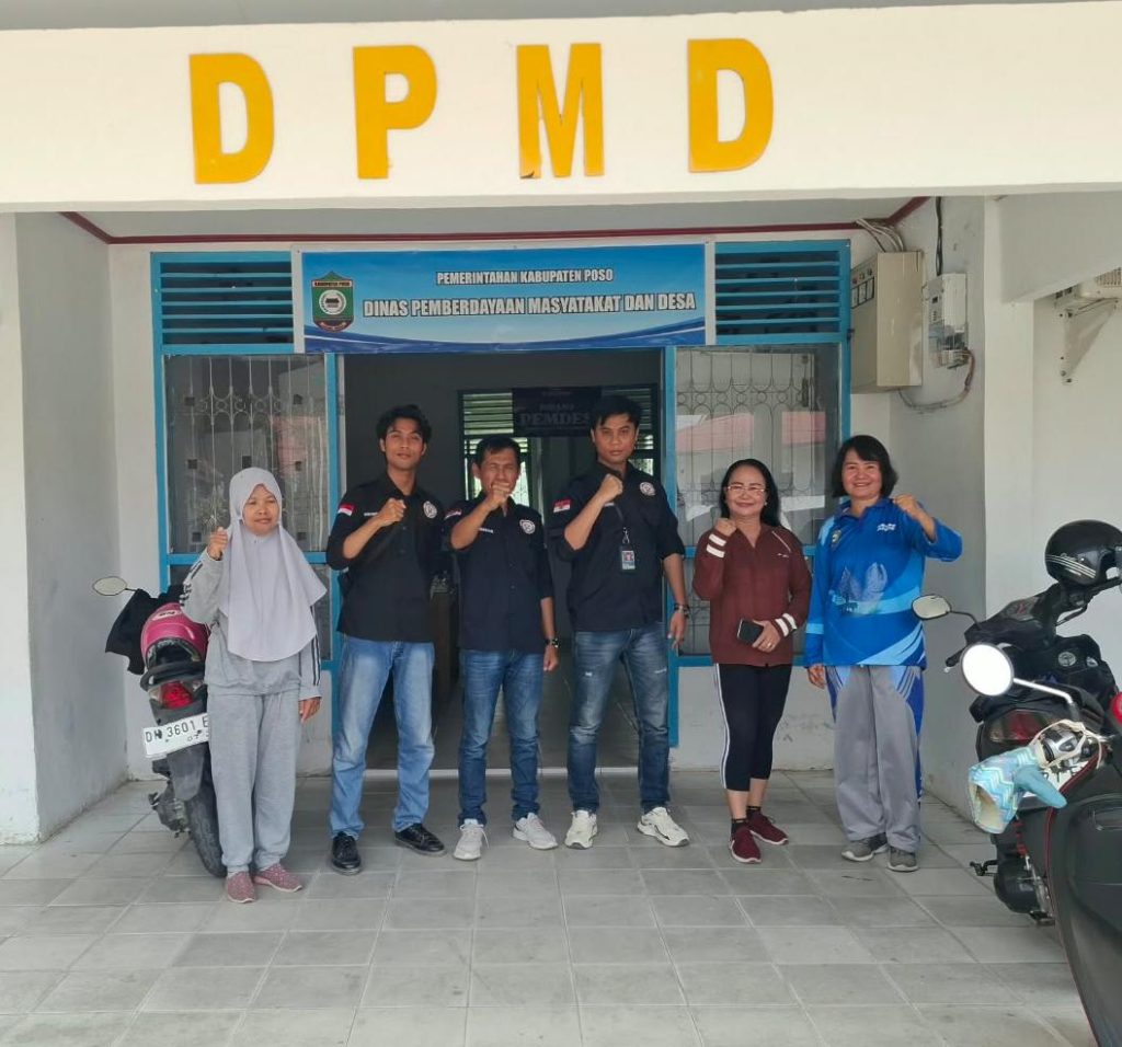 Pertemuan LBH CCI Sulteng dengan staf DPMD Kabupaten Poso