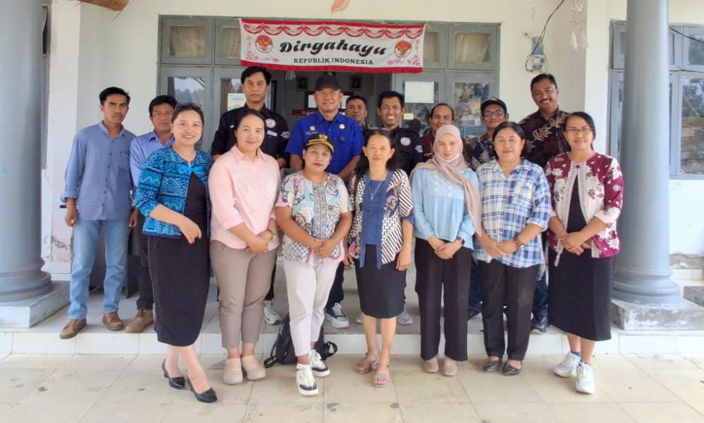 Dokumentasi sosialisasi bantuan hukum dan paralegal LBH CCI Sulteng di Pamona Timur