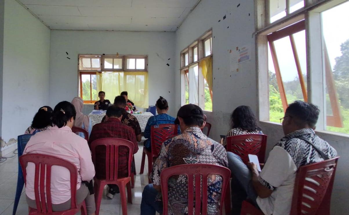 Dokumentasi sosialisasi hukum LBH CCI Sulteng di Kecamatan Pamona Timur